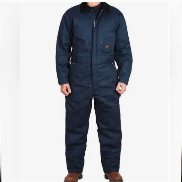 Men's Mountain Crest Insulated Coveralls sz L - Picture 1 of 9